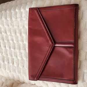 Beautiful Vintage Leather Clutch